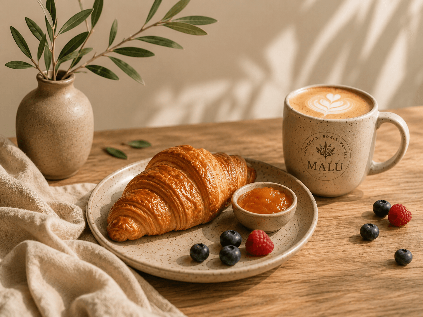 Frische Grain Bowl bei MALU Berlin