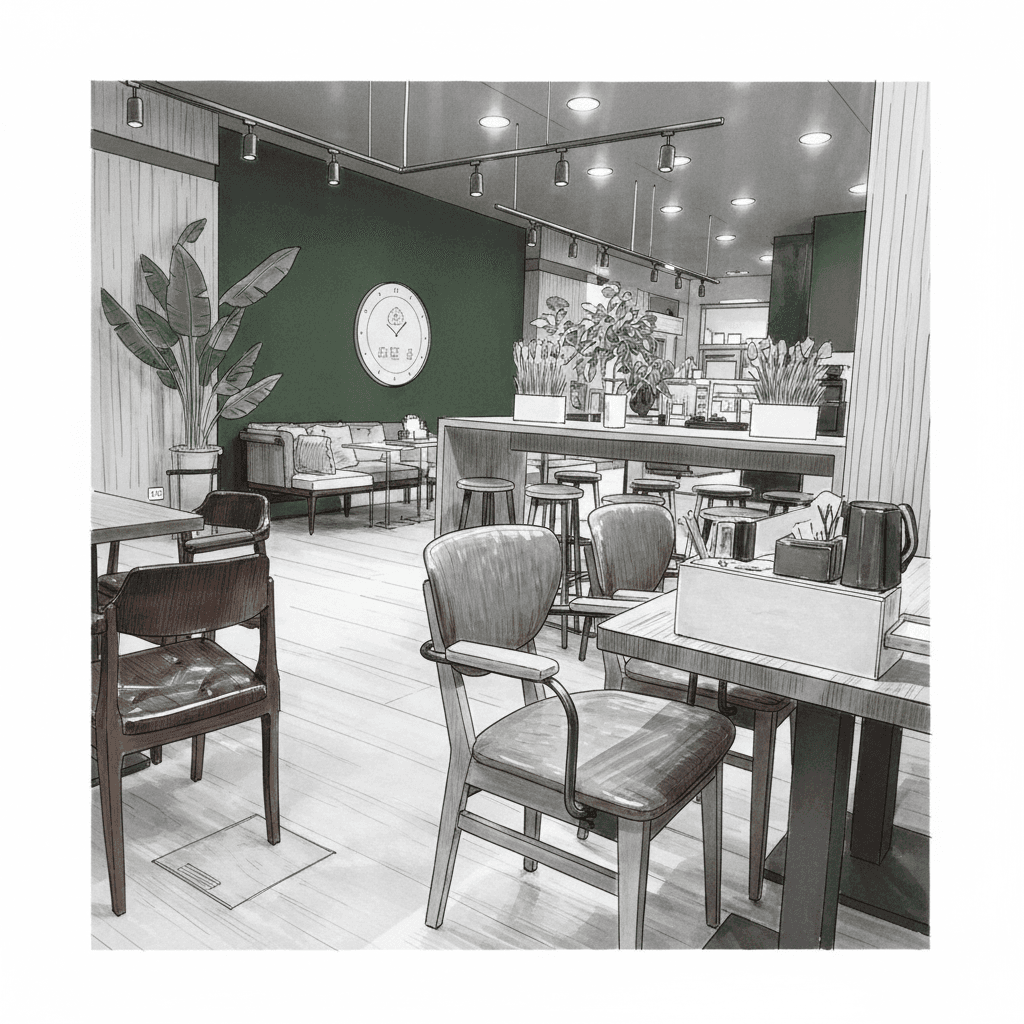 MALU Café Atmosphäre Berlin